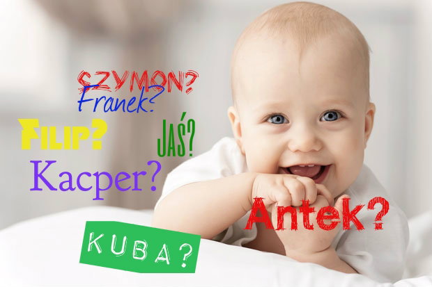 najopularniejsze imiona dla chłopców