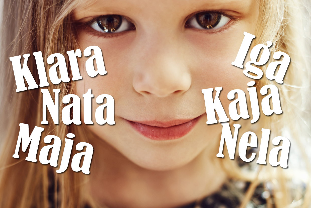 Najciekawsze imiona dla dziewczynek 2017