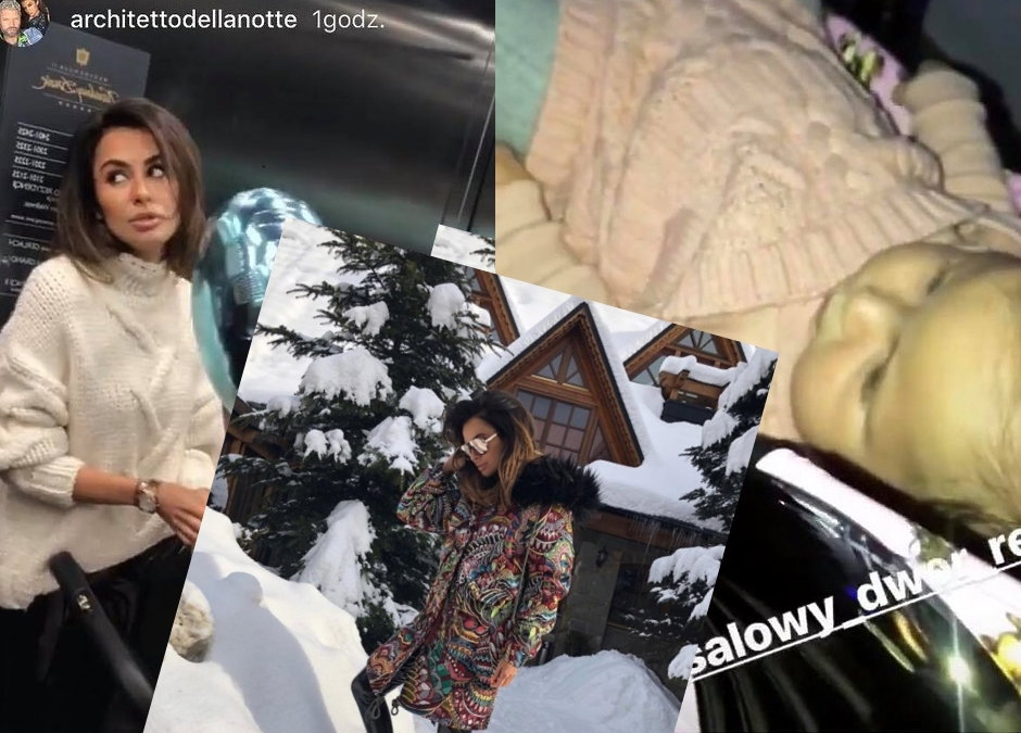 Natalia Siwiec z córeczką