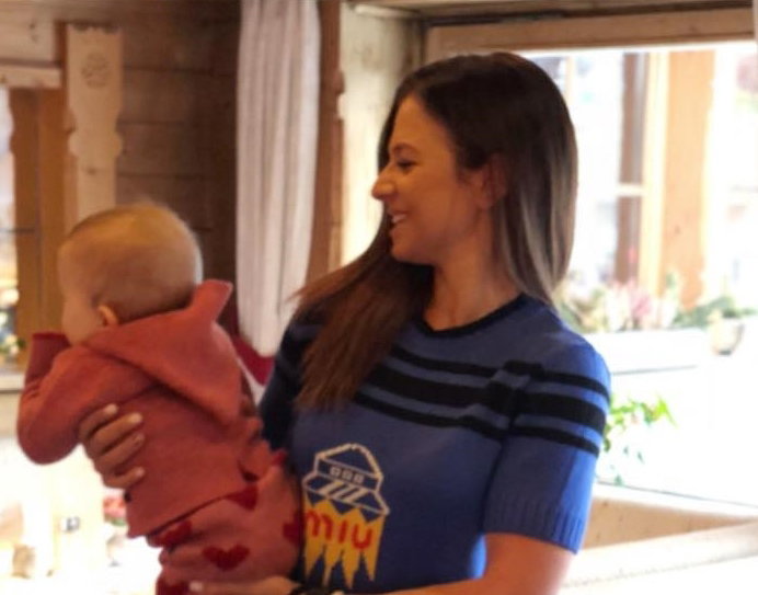 Anna Lewandowska z Klarą