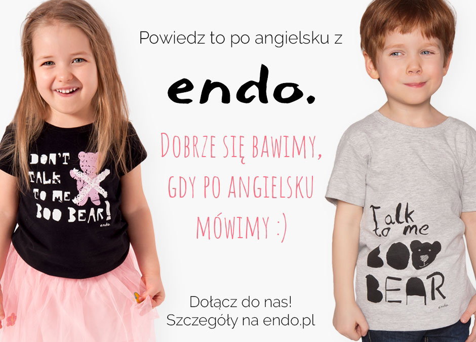 nauka angielskiego dla dzieci z ENDO