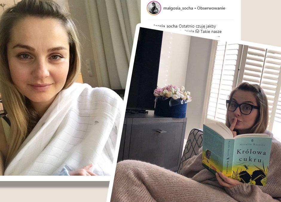 Małgosia Socha cieszy się macierzyństwem