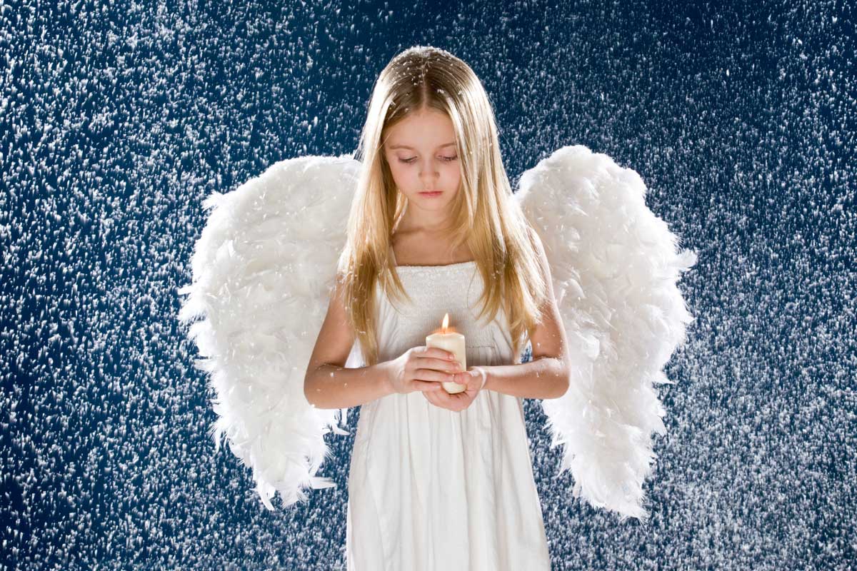 jak zrobić strój anioła