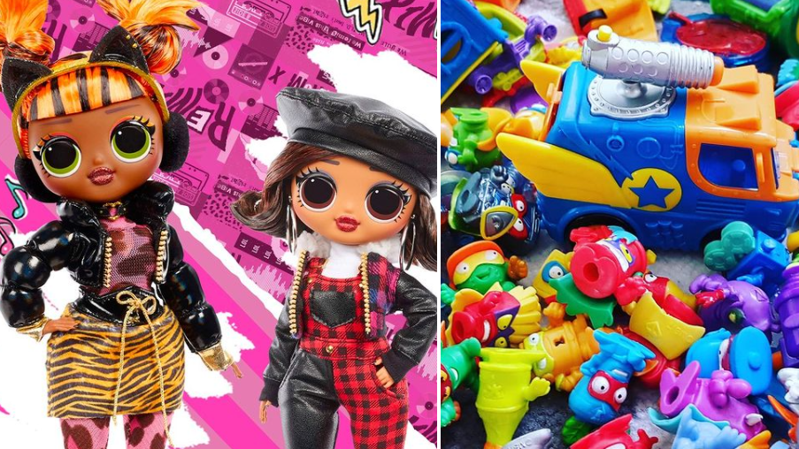 Figurki LOL, Superzings, Hatchimals