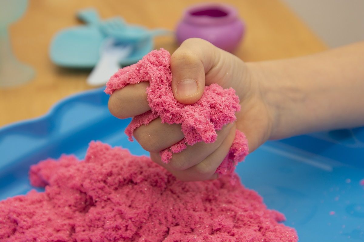 Piasek księżycowy DIY