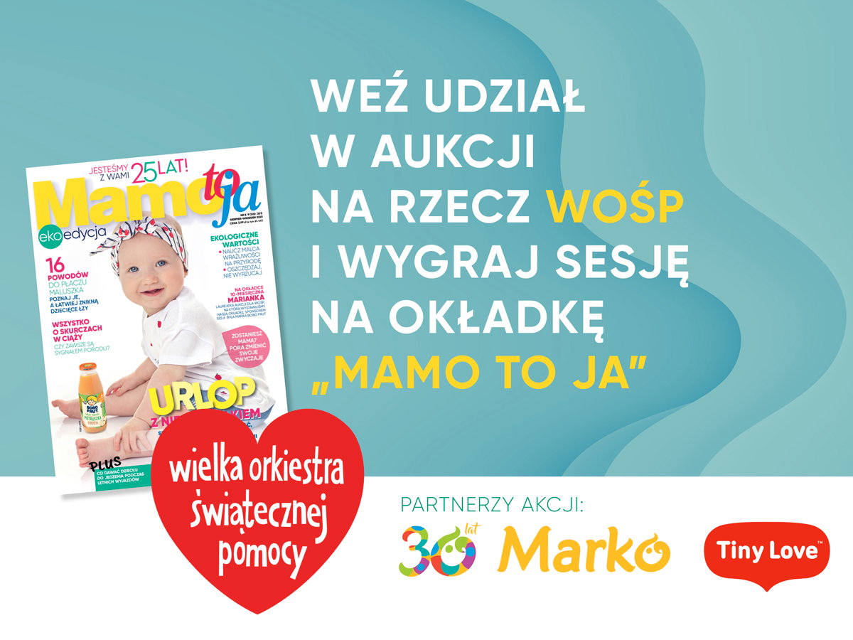 WOŚP 2021 aukcja okładka Mamo, To Ja