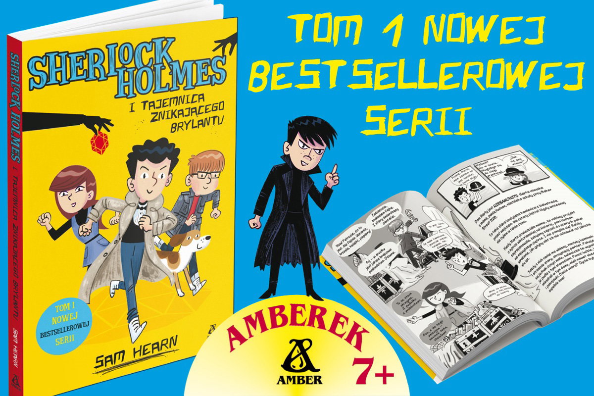 Sherlock i tajemnica brylantu - Wydawnictwo Amber