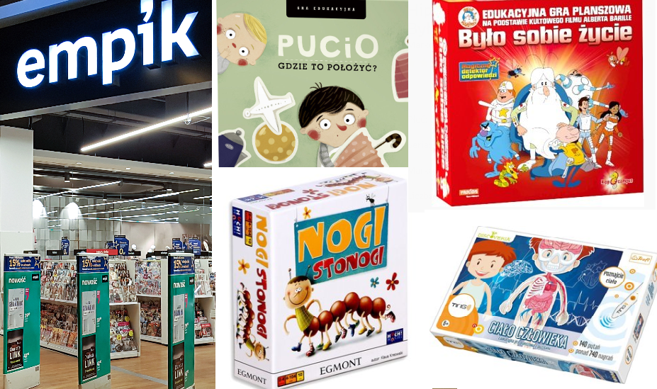 wyprzedaż gier planszowych w empiku