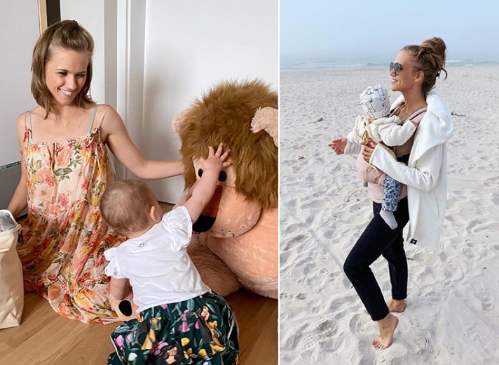 Agnieszka Kaczorowska, Aga Kaczorowska z córką, Kaczorowska torba nad morze