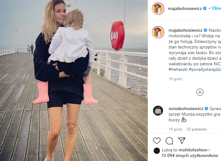 Maja Bohosiewicz została sama z dziećmi