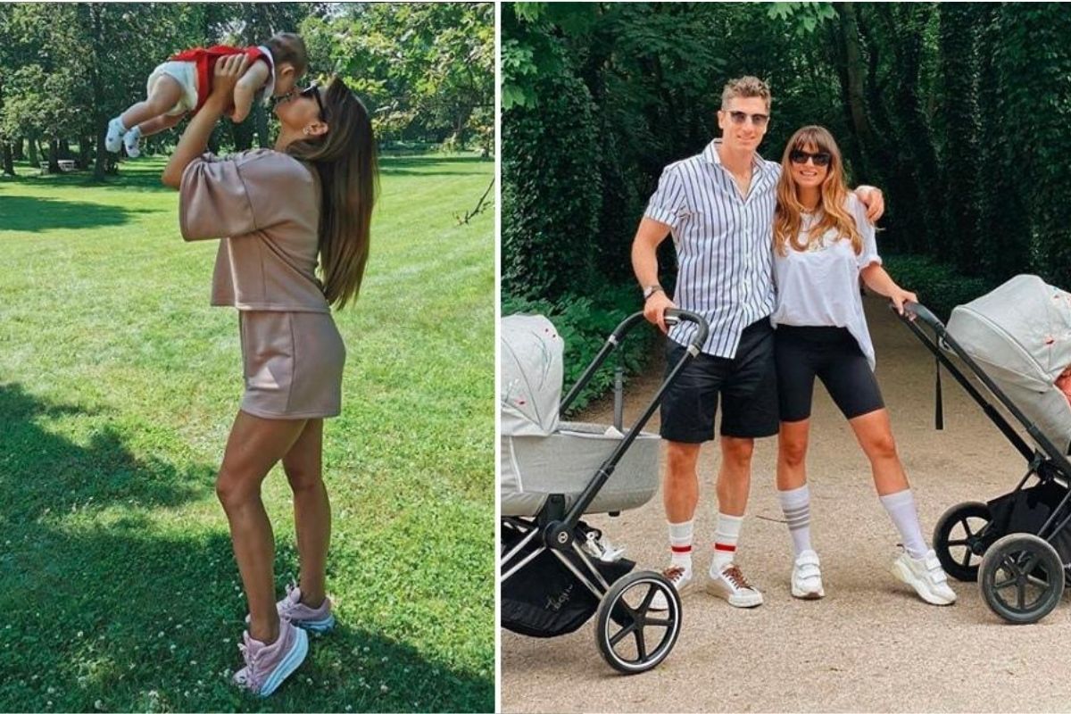 Lewandowscy pokazali trzeci wózek Laury