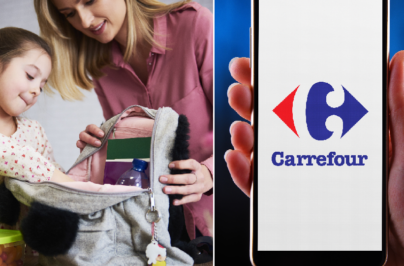 Plecaki w sklepach Carrefour promocja