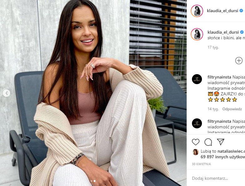 Klaudia El Dursi o wczesnym byciu mamą