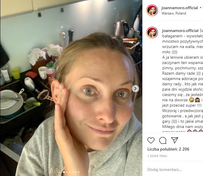 Joanna Moro pokazała bałagan w domu