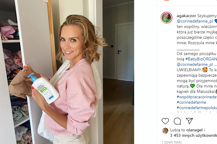 Bałagan w szafie Agnieszki Kaczorowskiej