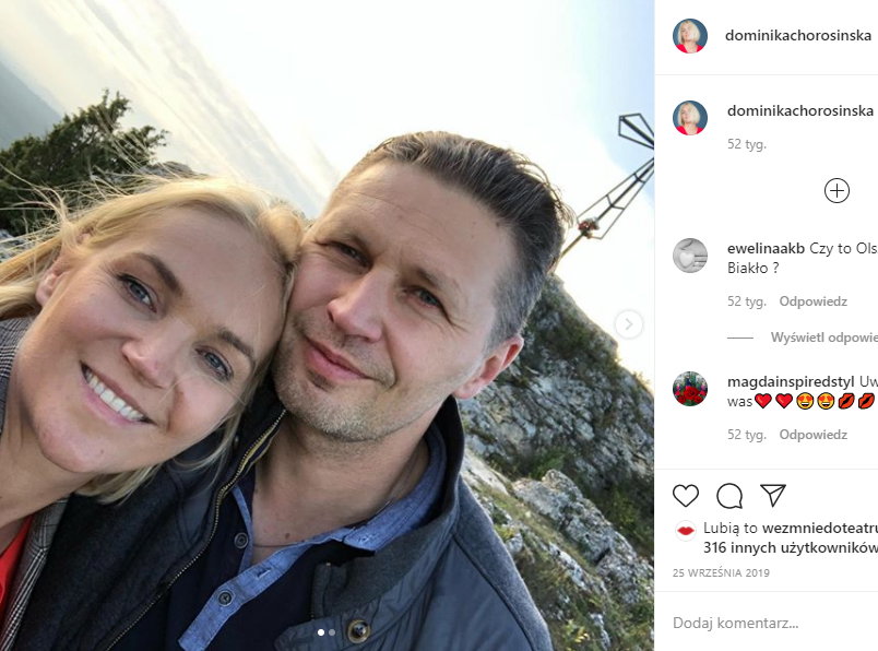 Michał Chorosiński wybaczył żonie zdradę