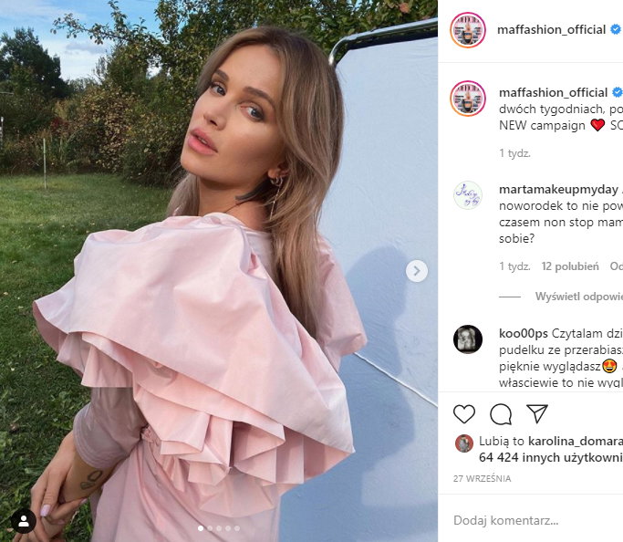 Maffashion urządziła baby shower w czasie pandemii