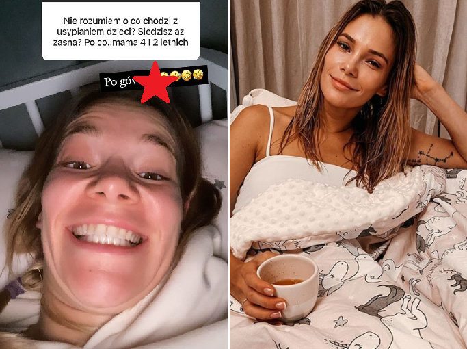 Maja Bohosiewicz usypia dzieci