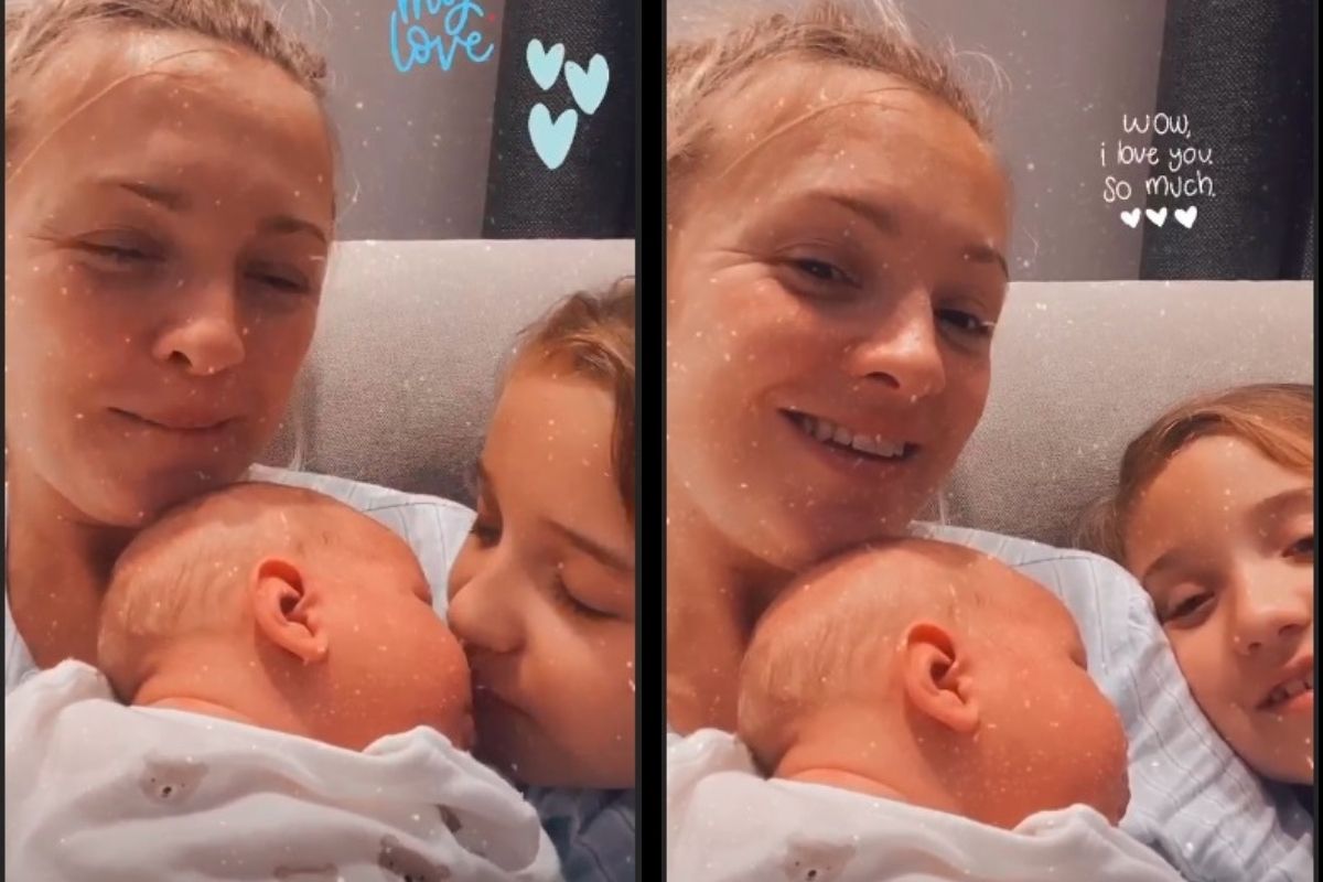 Basia i Hania nudą Heniowi kołysankę