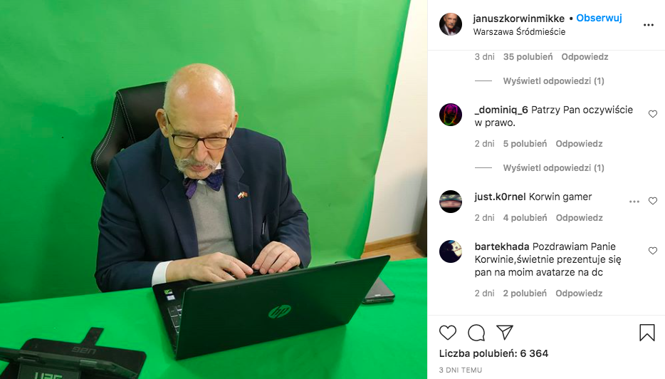 Janusz Korwin-Mikke proponuje klasy koedukacyjne