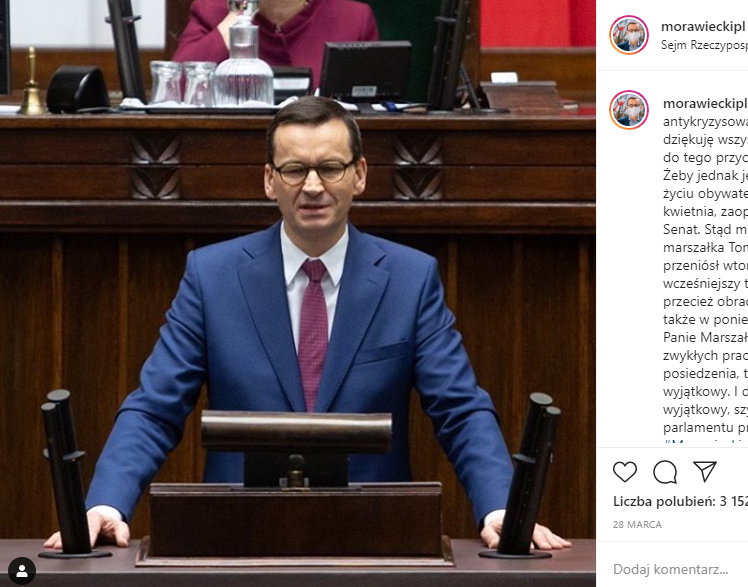 Co z narodową kwarantanną? Premier zabrał głos