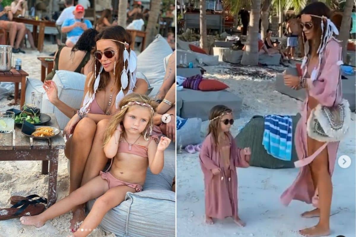 Natalia Siwiec ubiera Mię tak samo, jak siebie