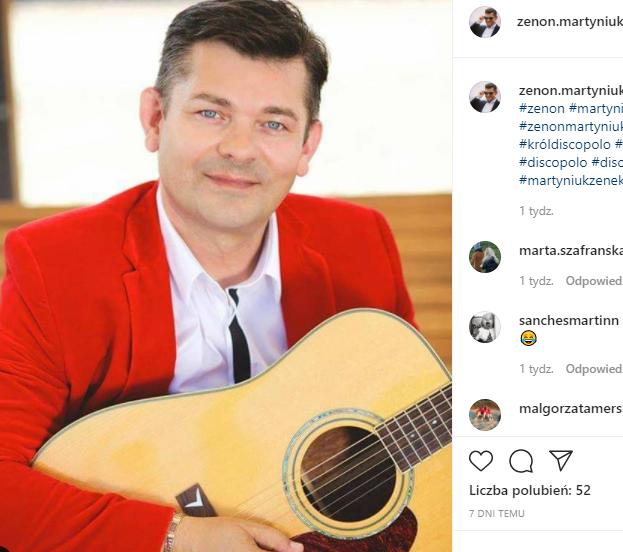 Zenek Martyniuk opowiada o wnuczce