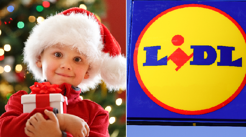 prezentownik mikołajkowy lidl