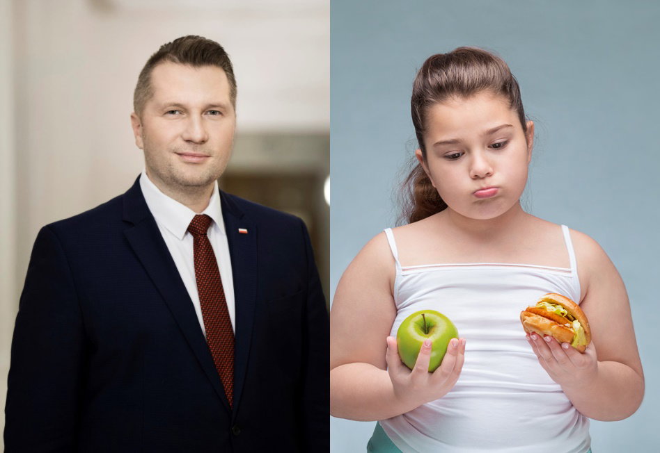 Minister Czarnek będzie walczył z otyłością, głównie WŚRÓD DZIEWCZYNEK