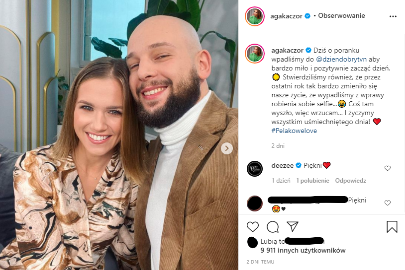 Agnieszka Kaczorowska o podziale obowiązków w domu