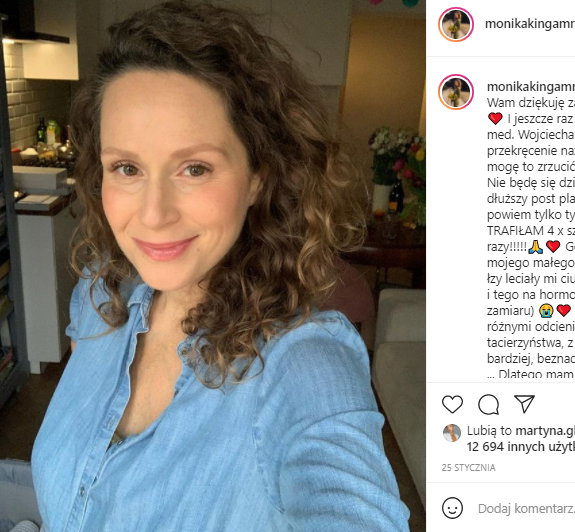 Monika Mrozowska o połogu