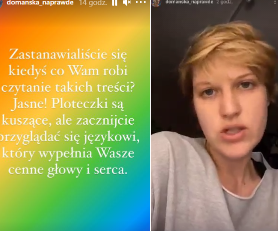 Ciąża Aleksandry Domańskiej