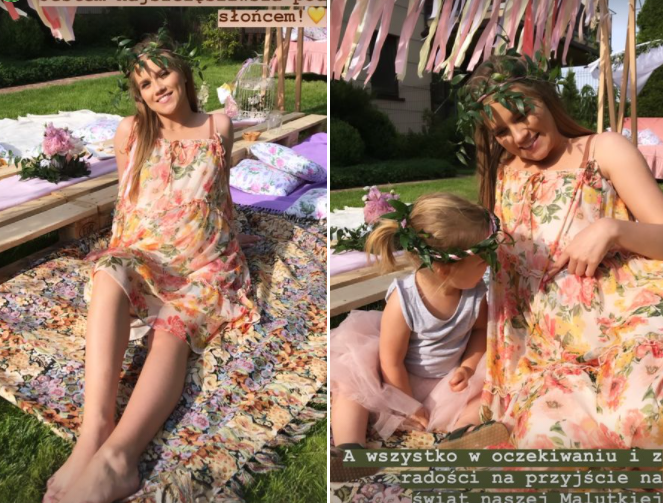 Baby shower Agnieszki Kaczorowskiej