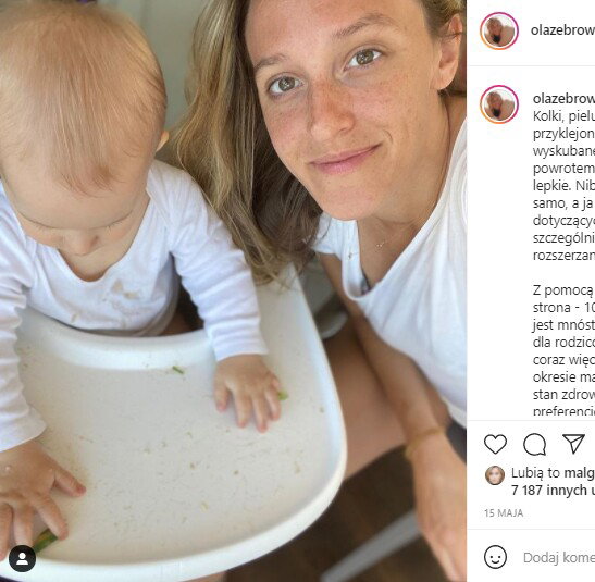 Aleksandra Żebrowska o łączeniu macierzyństwa z pracą