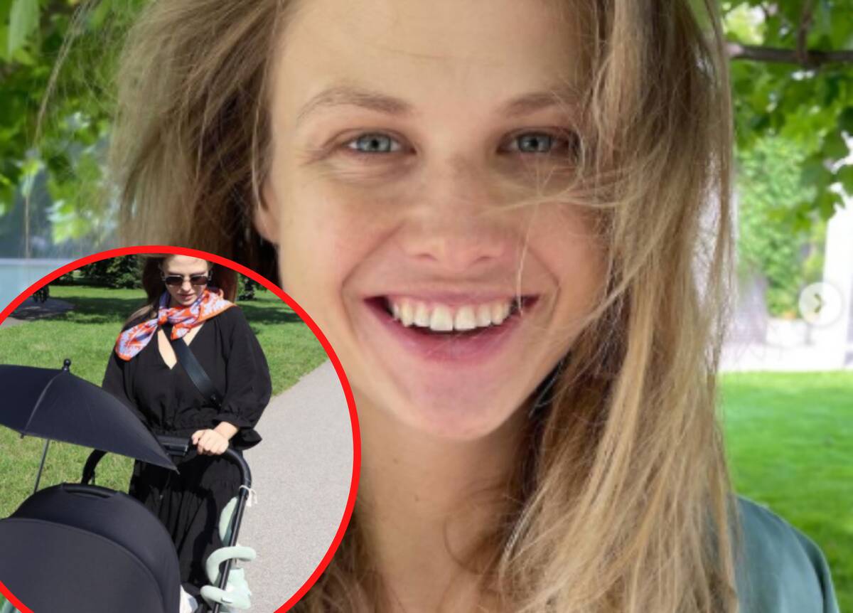 Anna Kaczmarczyk ma wózek w niebezpiecznym kolorze