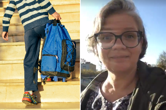 Dorota Zawadzka krytykuje za ciężkie tornistry