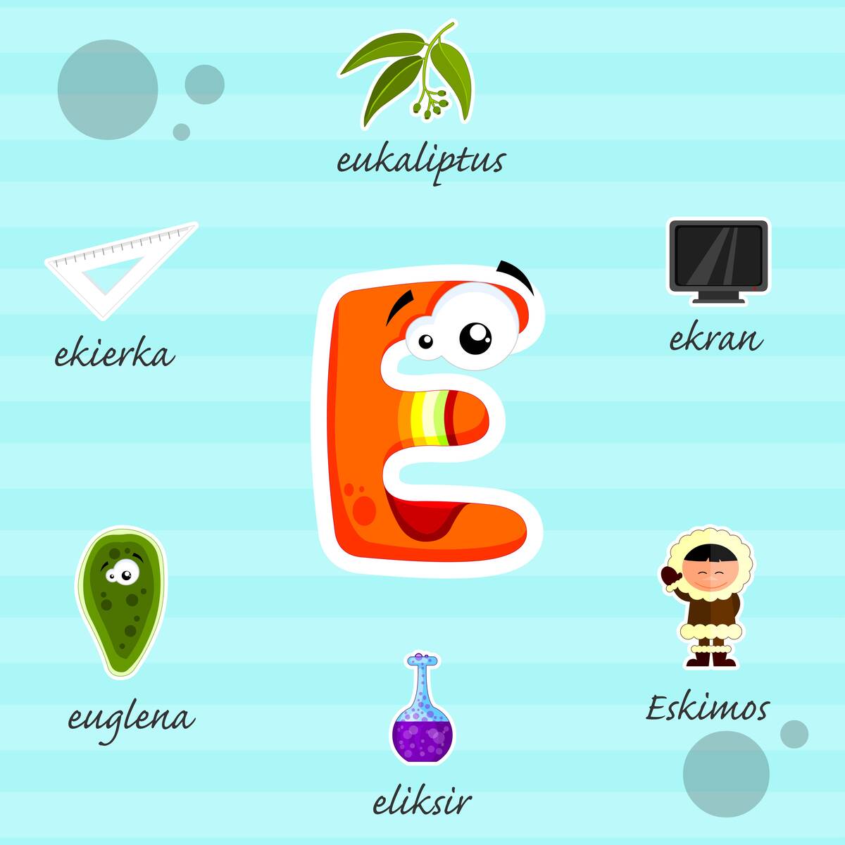 litera e do druku