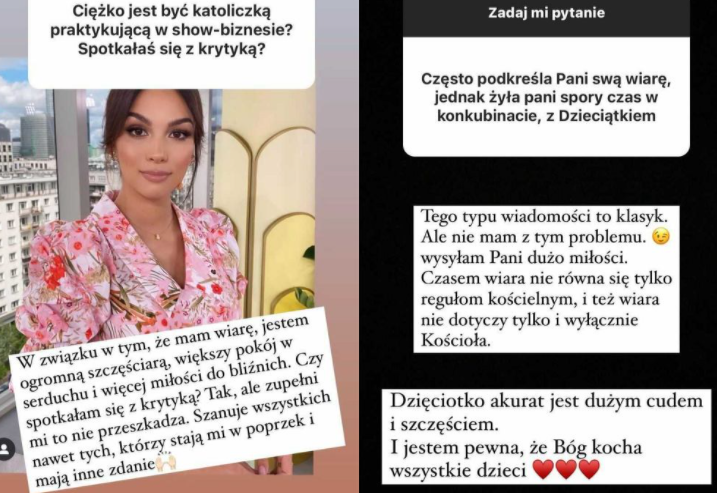 Paulina Krupińska dziecko bez ślubu