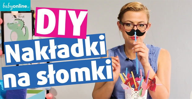 Nakładki na słomki na przyjęcie dla dzieci