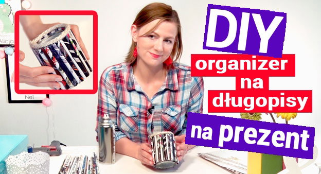 DIY organizer, Jak zrobić organizer na długopisy