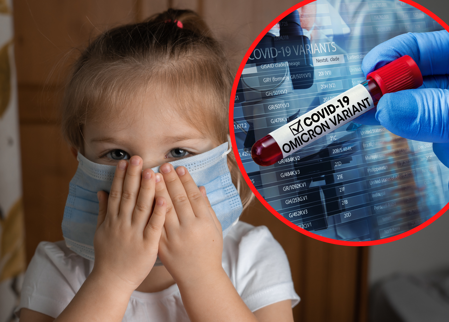 wykryto nowy warian koronawirusa omikron u 3-letniego dziecka