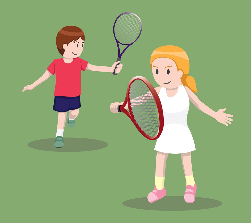 tenis ziemny ćwiczenia dla dzieci