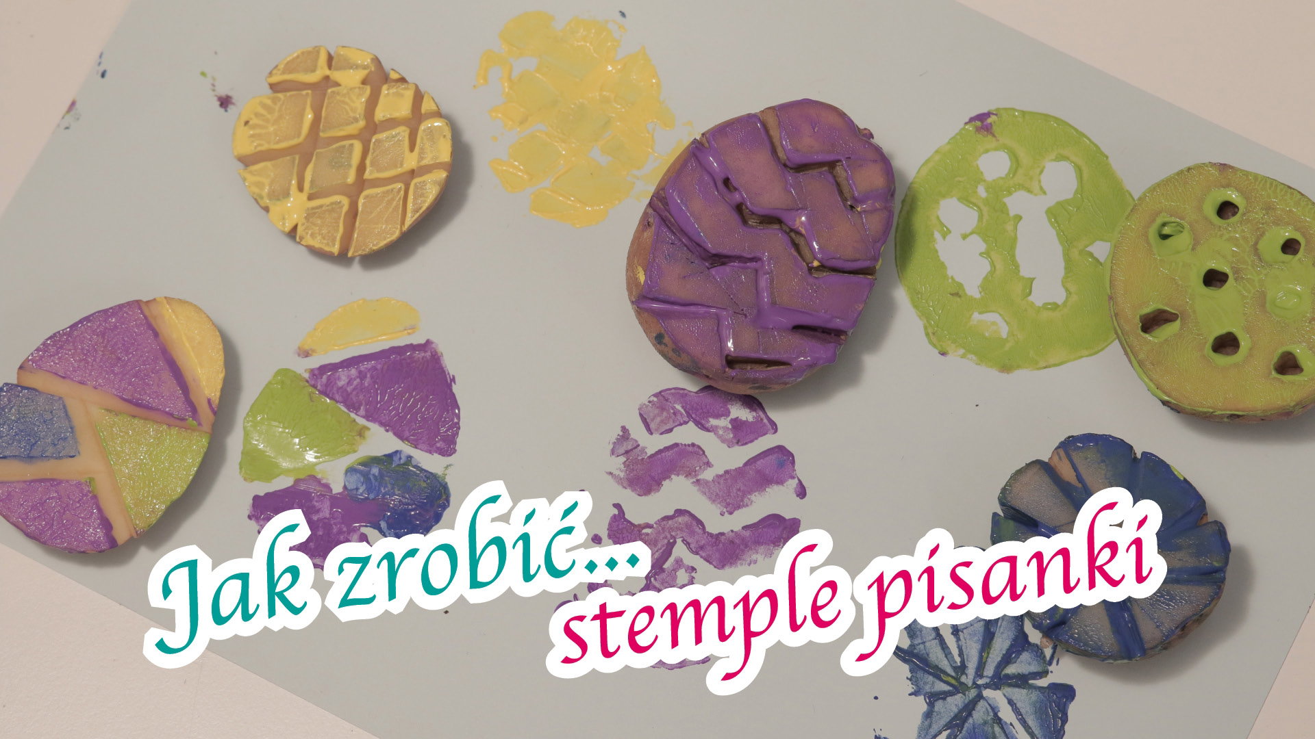 Jak zrobić stemple pisanki