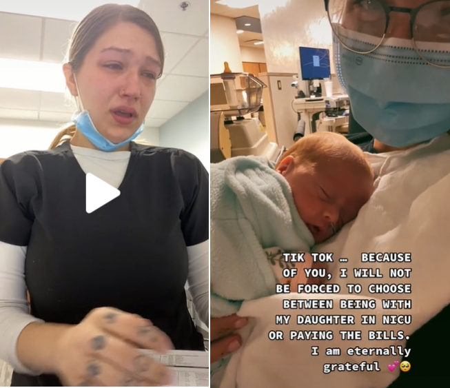 wróciła do pracy po porodzie
