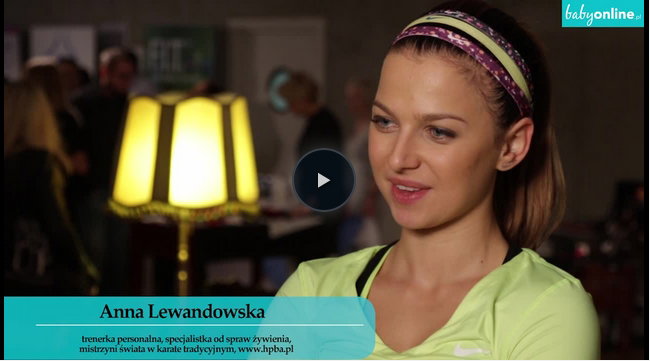 Ania Lewandowska ćwiczenia w ciąży