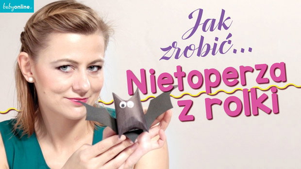Jak zrobić nietoperza - dekoracje na halloween