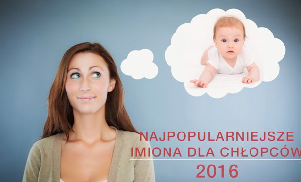 najpopularniejsze imiona dla chłopców 2016