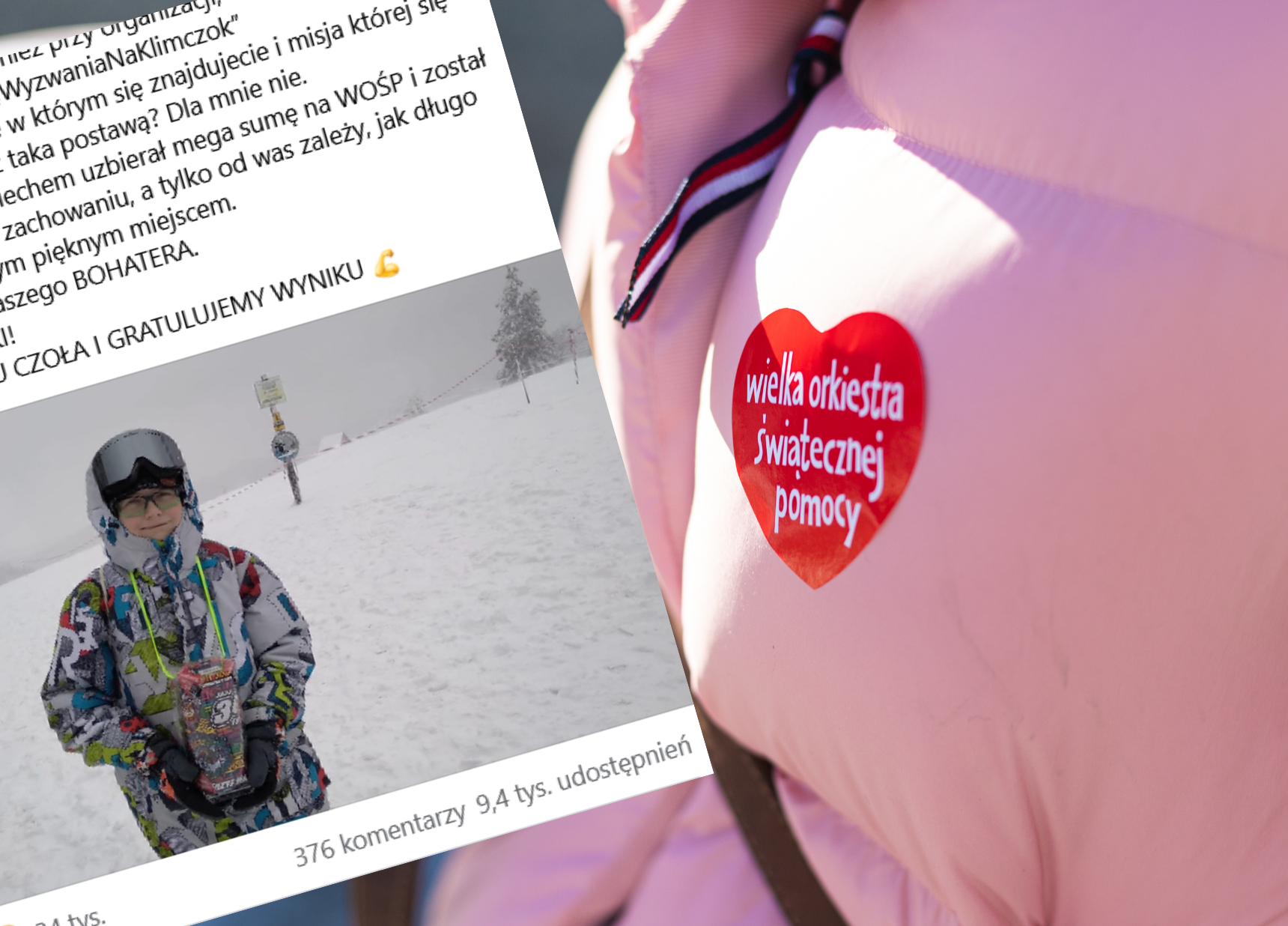 13-letnik Dominik bohaterem 30. Finału WOŚP