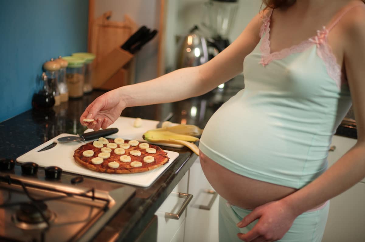 pizza w ciąży