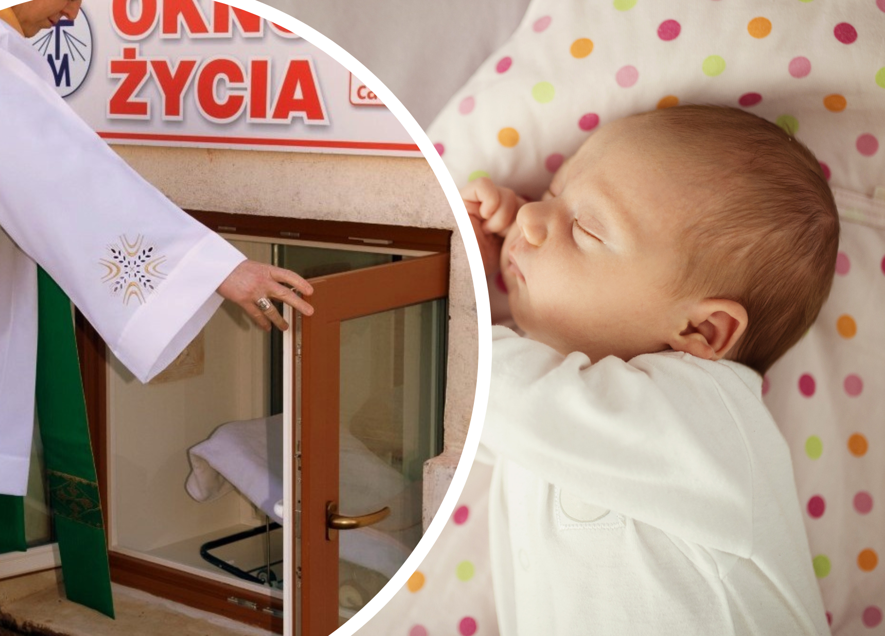 Płock: kilkumiesięczne dziecko w oknie życia